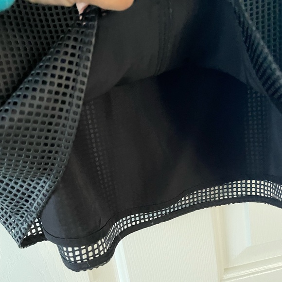 Banana Republic faux leather black top - Picture 5 of 6